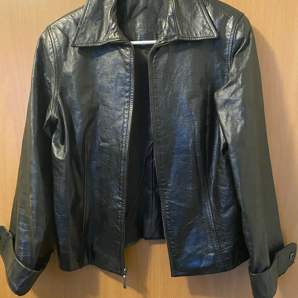 Leather jacket
